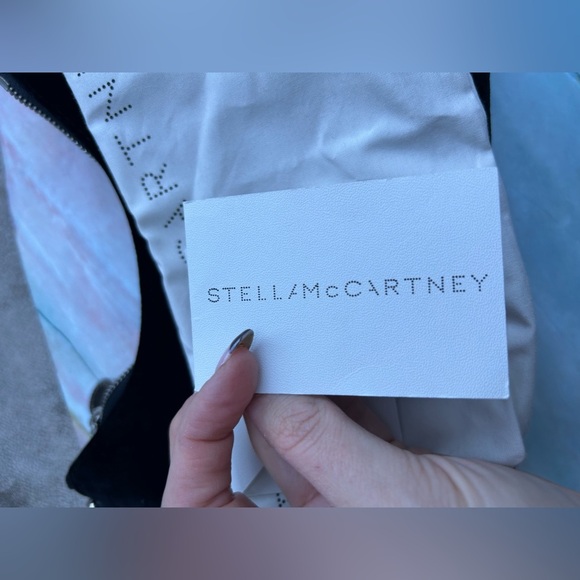 ❌SOLD❌Stella McCartney Falabella Velvet Zip Mini Shoulder Bag Black New With Tag - Picture 15 of 16
